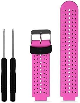 Soft Silicone Replacement Watch Band for Garmin Forerunner 230/235 / 220/620 / 630/735 Smart Watch