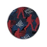 Imanes de nevera resistentes redondos pequeños imanes para el Día de los Veteranos Americanos, decoración del hogar