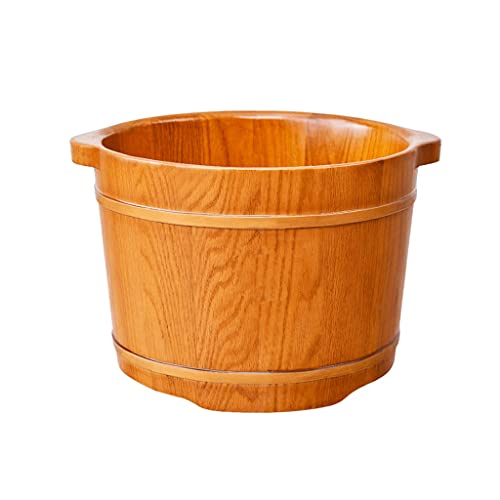 Spa de pies de madera sólido con masaje