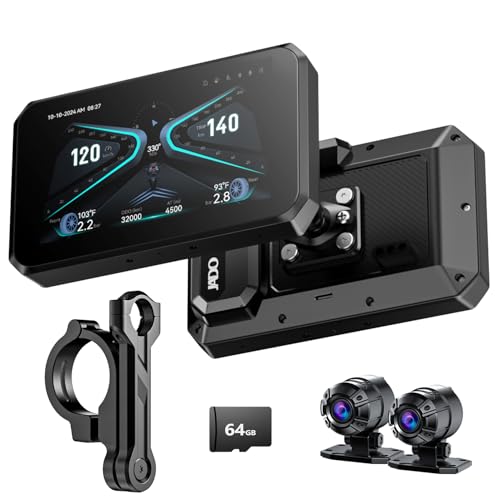 Amazon.co.jp: JADO バイク用ドライブレコーダー CarPlay/Android Auto