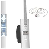 Rolladenfläche bis 6m² bei leichten Kuststoffrollläden und 3m² bei Alu-/ Holzrollläden