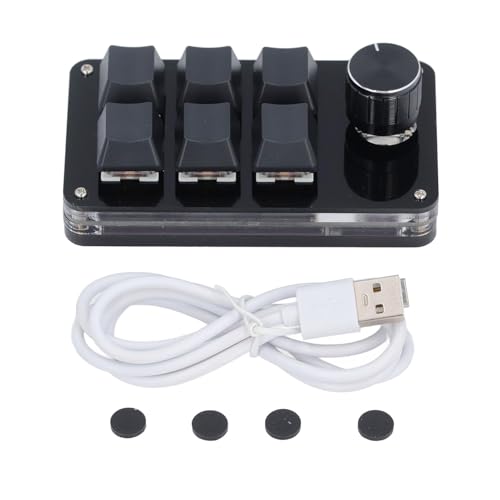 Clavier mécanique macro USB 6 touches pour PC et ordinateur portable