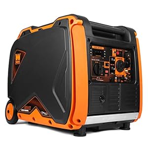 WEN DF450i Super Quiet 4500-Watt Dual RV-Ready Portable Inverter Generator with Fuel Shut-Off