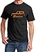 1966-77 Ford Bronco Classic Color Design Black Tshirt