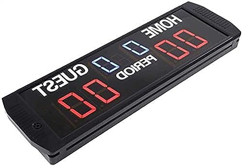 Marcador digital electrónico LED para voleibol y bádminton