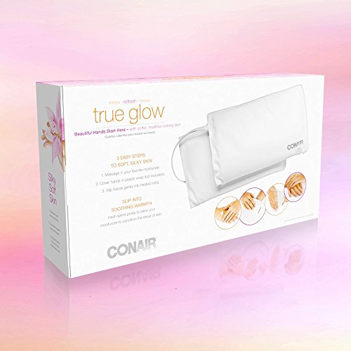 True Glow by Conair Heated Beauty Hand Mitts, 3 settings, Thermal Spa - Thumbnail 4