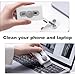 Keyanlai Cleaner Kit for Airpod, Keyboard Cleaner for Laptop, MacBook, Screen Cleaner with Microfiber Cloth, Multifunctional Cleaning kit for Keyboard/Earphone/Smartphone/Tablet (White)