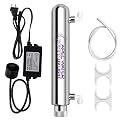 APEC Intense Stainless Steel Ultra-Violet Sterilizer Water Filtration Kit UG-UVSET-1-4-SS
