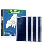 Forccord 4-PCS Cabin Air Filter Fits for Mini Cooper 2024-2014, BMW X1/X2 2022-2016, i3s 2021-2018,
