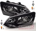Johns, Scheinwerfer Halogen passend für VW Polo 6R Satz L R Leu. LWR 2009-