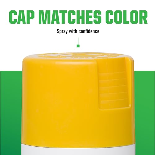 Image of Rust-Oleum 280145-6PK Farm & Implement Spray Paint, 12 oz, Gloss Transport Yellow, (Pack of 6)