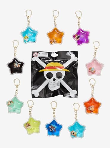 BoxLunch Tsunameez One Piece Blind Bag Liquid Filled Keychain Exclusive MULTI NONE