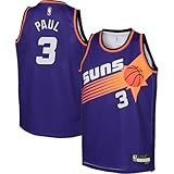Outerstuff Chris Paul Phoenix Suns NBA Purple #3 Kids Youth 8-20 Classic Edition Swingman Player Jersey - Large 14-16