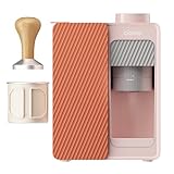 CIARRA Bloombox Compact Coffee Maker, 15 Bar Rich Flavor Brew Espresso Machine with 3-Temp Control, Dual Power, 180ml Stainless Steel Water Tank for Home & On-the-Go