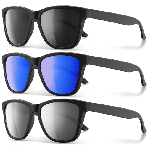 Image of Polarized Sunglasses for Men and Women - Classic Fashion Sun Glasses Shades for Driving, Outdoor Sports, and Daily Wear UV400 Protection