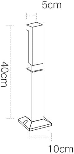 Modern Style Outdoor Lawn Lamp Waterproof Lawn Garden Lamp Landscape Garden Decorative Lamp Outdoor Floor Lamp Household Villa LED Street Lamp