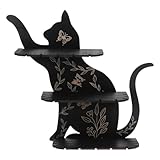 Design funzionale: progettato per contenere cristalli, ornamenti e altri piccoli oggetti, questo ripiano ti aiuta a mantenere il tuo spazio ordinato e organizzato, ripiano decorativo per cristalli, ripiano portaoggetti sospeso