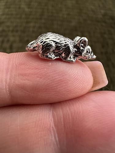 Amulet Wallet Mouse Sterling Silver 925 to Attract Wealth and Money3