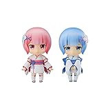  Good Smile Re:Zero Rem & Ram Childhood Ver. Nendoroid Action Figure Exclusive