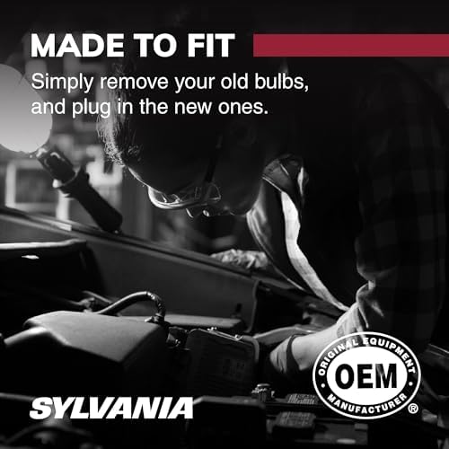 SYLVANIA 1156 Long Life Miniature Bulb, (Contains 2 Bulbs)