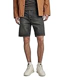 Knopfverschluss G-STAR RAW Herren Triple A Denim Shorts, Grau (faded blade D20776-D291-C778), 36