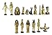 Ebros Miniature Egyptian Gods and Goddesses Figurine Set of 16 Featuring Anubis Osiris Maat Isis Bastet Sekhmet Obelisk Sphinx King TUT Queen Nefertiti Mummy Hathor Horus and Seth