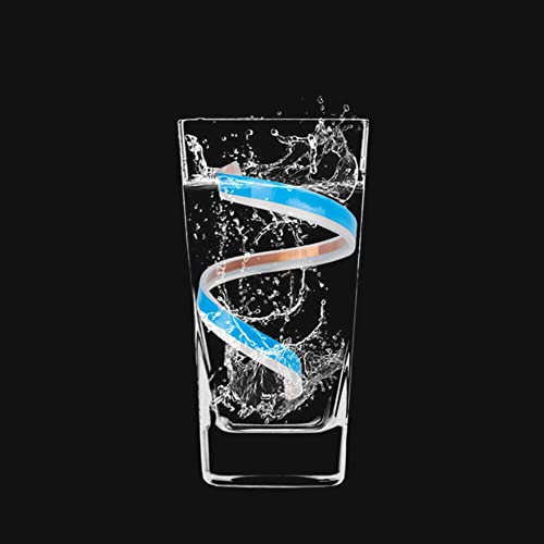 Lkjybg 2Pcs Car Led Strip Daytime Running Light Ultra-Thin 45Cm Scanning Two-Color Decorative Waterproof Turn Signal Lamp Accessories Dual Color Led Headlight Surface Strip Tube Light Blue Yellow #TOP7