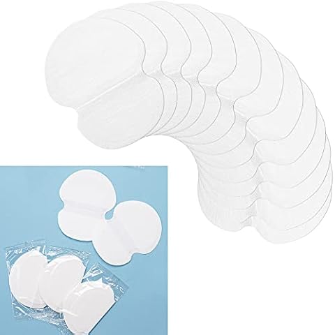 Belerry 48 Pieces Underarm Sweat Pads for Women and Men, Armpit Sweat Pads Disposable, Self-Adhesive & Super-Thin Armpit Pads, Sweat Absorbing Pads to Keep Armpit Comfortable and Dry Cover