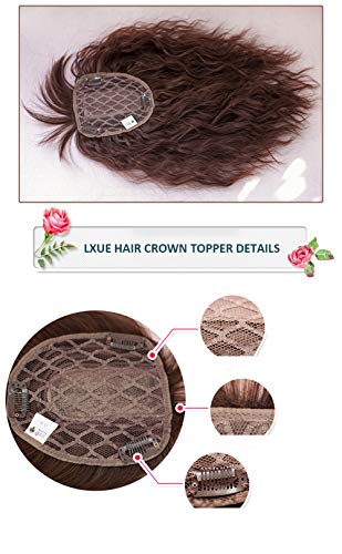Extension de cheveux bouclés 45 cm marron clair pour changer de look - 4