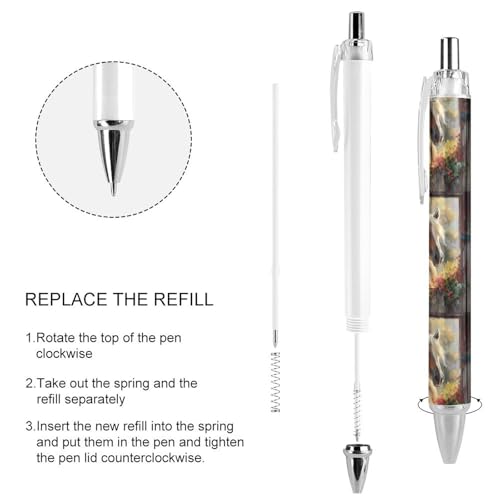 Stylos à bille noirs pointe fine anti-bavure pour écriture précise - 4