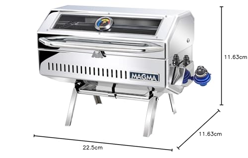 Magma Products, Newport II Infrared Gourmet Series Gas Grill, A10-918-2GS, Multi, One Size