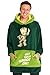 Produktbild Marvel Avengers Übergroße Herren Hoodie Decke mit Ärmeln - Stitch Oversized Kapuzenpullover Fleece Tragbare Decken für Teenager - Geschenke für Fans (Grün)