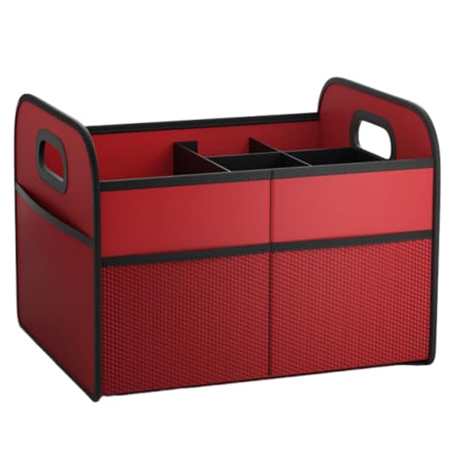 Generisch Organizador de maletero | Organizador plegable para maletero, de 30 l con asa, resistente al agua, para pañales, frutas, aperitivos, camping, vajilla - imagen 9