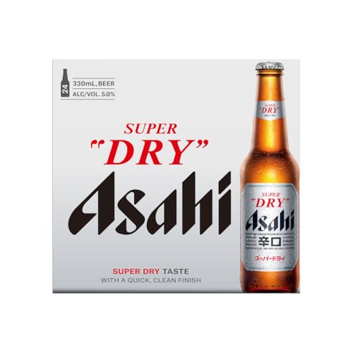Asahi Super Dry Pint Beer 24 x 330ml