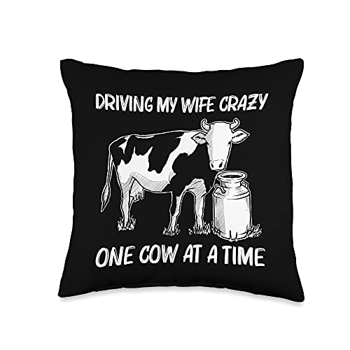 Funny Cow Gift Grandpa Bull Heifer Herd Farm Animal Throw