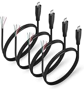 Amazon.com: HATMINI 4Pcs USB 2.0 Female Plug 4pin Bare Wire