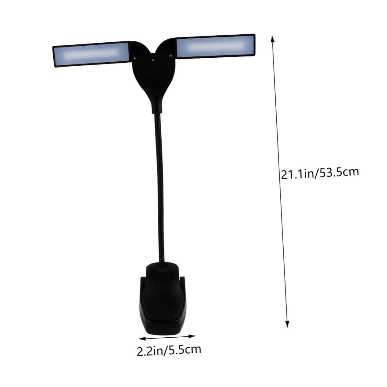 Mikinona Led Piano Lamp Clamp Stand Music Stand Lights Charge Bedside Lamp for Piano