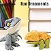 Winbar 6PCS Biting Finger Dinosaurs Toy, Dino Figure Chomp Toy Gifts Boys and Girls,for Display Play and Snap Figure Theater Puppet Doll Animal Hand Puppet Dino Party Supplies Easter Egg Fillers