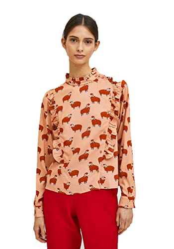 Top fluide Compania motifs béliers et animaux pour un look unique