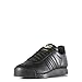 adidas Originals Men's Samoa Retro Sneaker,Black/Black/Gold,8 M US
