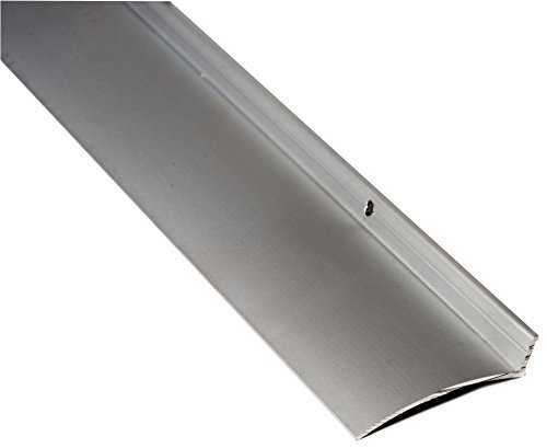 National Guard 16A40 NGP Aluminum Overhead Door Rain Drip Cap, Clear Anodized, 40"