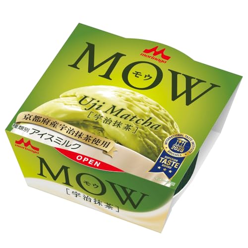 [アイス]森永乳業 MOW 宇治抹茶 140ml×18個の商品画像（Amazon）