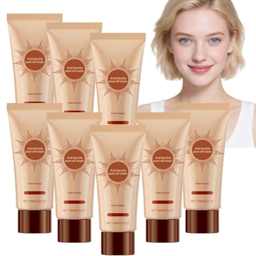 Mascarilla facial exfoliante a base de hierbas naturales - Limpieza profunda e hidratante - Ingredientes botánicos suaves - Adecuado para todo tipo de piel, paquetes individuales o múltiples (8