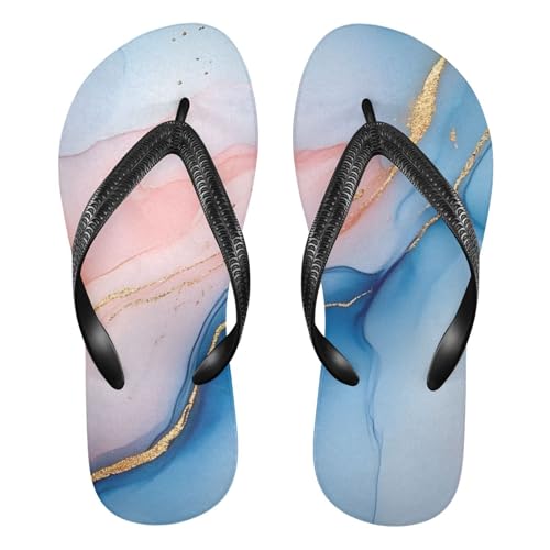 Luxury Marble Flip Flop Sandal for Women Men, Casual Beach Slippers Indoor Outdoor XS