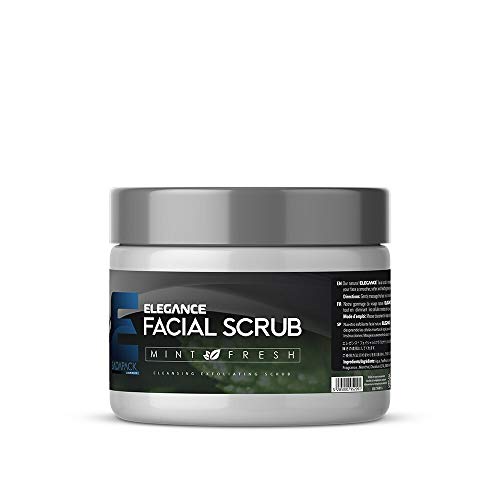 Elegance Cleansing Exfoliating Facial Scrub 17.6 Oz (Mint)