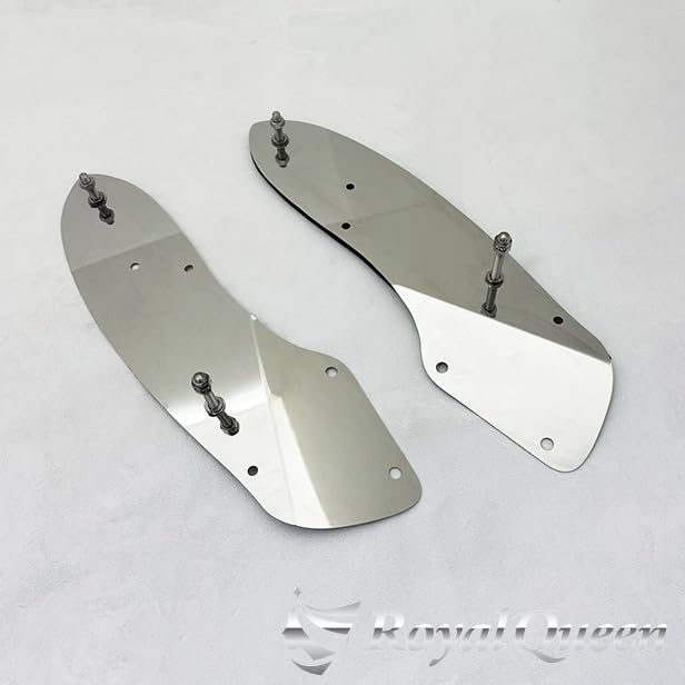 ベストワンフルコンNEWファイター用 ルーフナマズマーカーステー 鏡面 左右2枚セットRQMS13