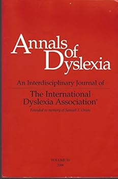 Paperback Annals of Dyslexia 2000 Book