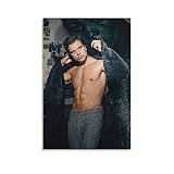 DOGBOO Peinture Impression sur Toile Sebastian Stan Cool Acteur américain Toile décorative Art Mur Salon Affiches Chambre 60x90cm sans Cadre