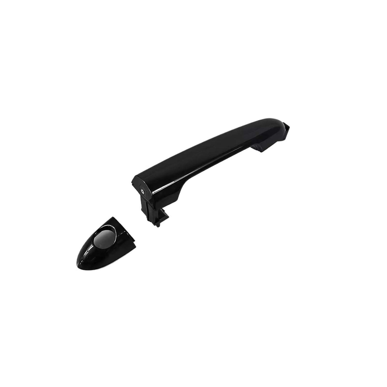 DBCKLS Vehicle Exterior Outer Door Handle for Kia for Rio 2012-2017 Outer Door Handle Exterior Black 82651-1W010 82652-1W010 82652-1W030(Have Hole)