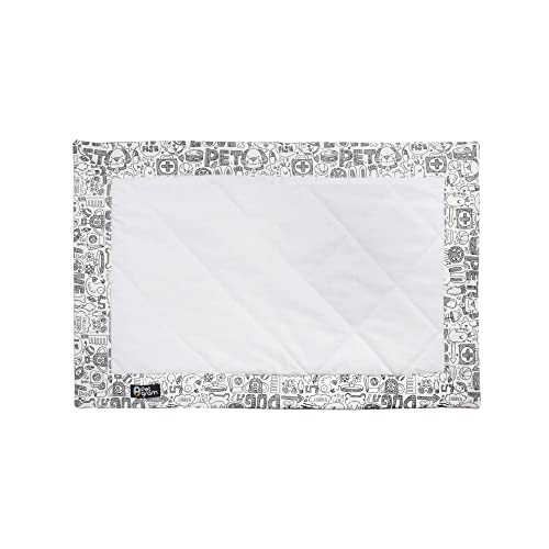 Tapete Higiênico Lavável para Cachorros, Petgram, Listado Dog, 67cm x 48cm - Kit com 2 unidades